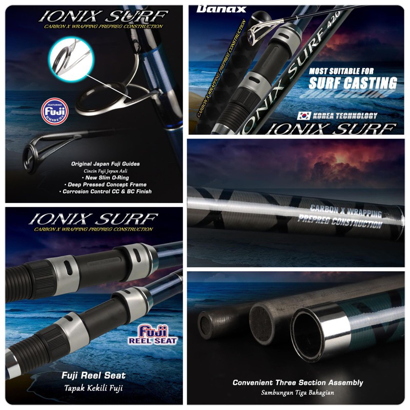 Joran Banax ionix surf 420cm full fuji