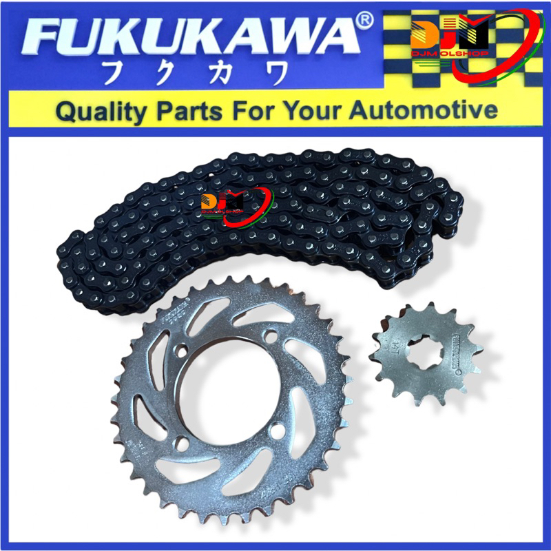 Gear Set Fukukawa Rxk RxKing Rx 100 Rxs 428H-110L-37T-14T