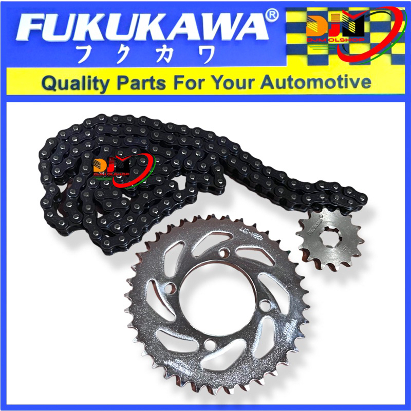 Gear Set Fukukawa Rxk RxKing Rx 100 Rxs 428H-110L-37T-14T