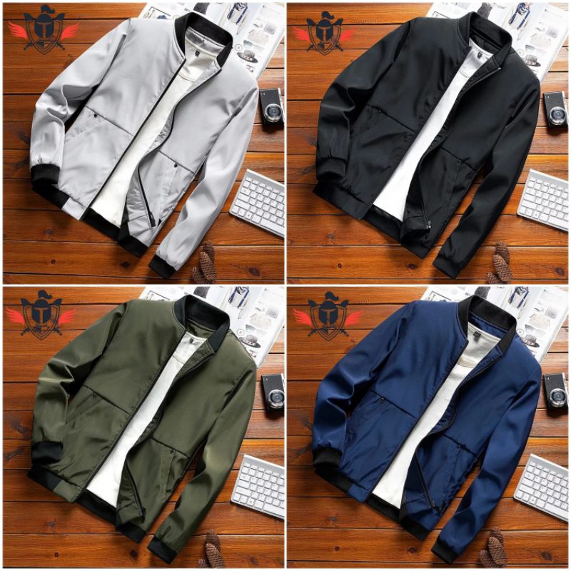 Jaket Bomber Jaket Pria Casual Jaket Korea Style Jaket Pria Terbaru