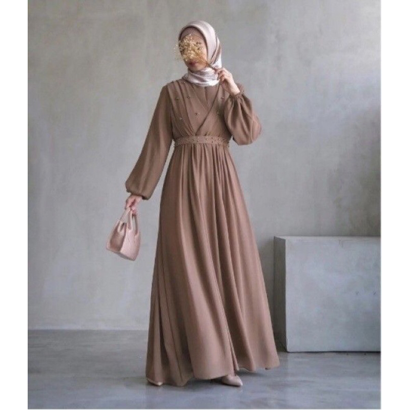 gamis simple elegan