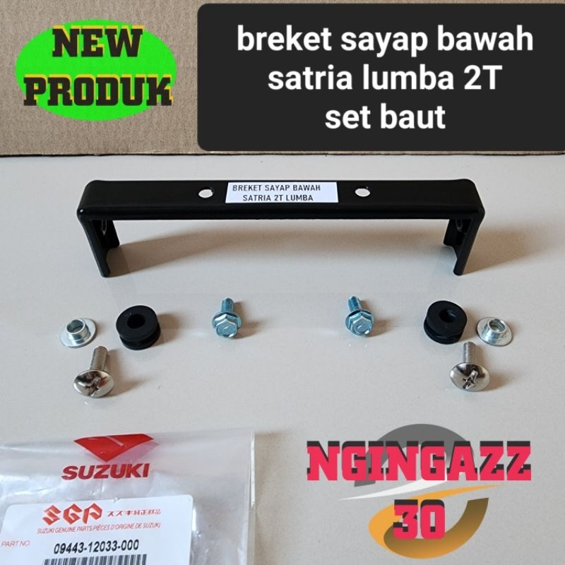 Breket dudukan sayap satria 2 tak satria lumba fullset