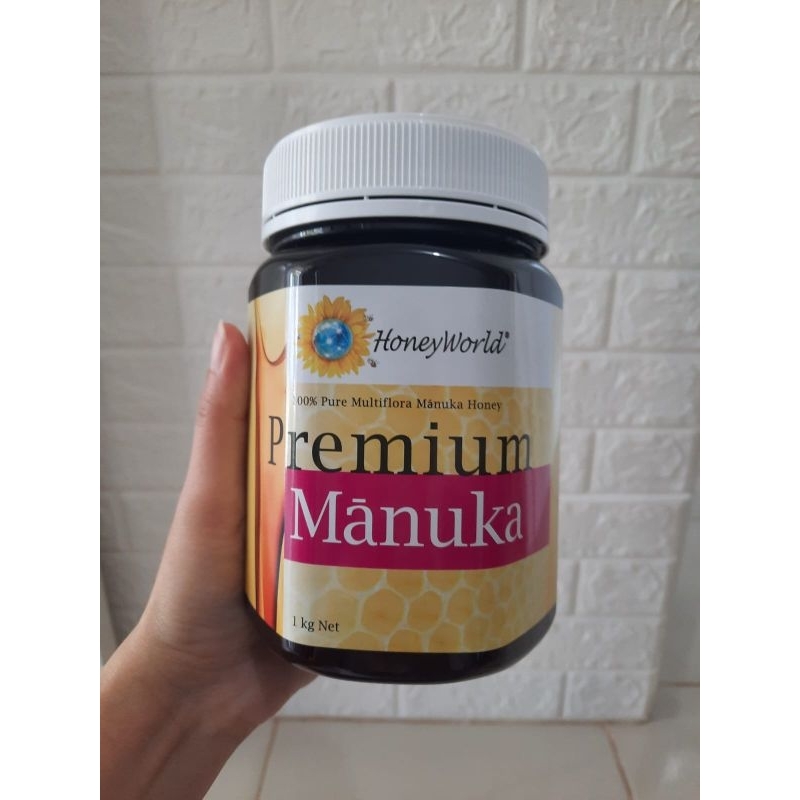 

HoneyWorld (Premium Manuka/MultiFlora Manuka)1kg (Dus+wrap)