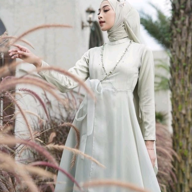 JANITRA ORGANZA/GAMIS ORGANZA/DRESS ORGANZA/Gamis/ dress kondangan/ Gamis Organza/ syari mewah/gamis