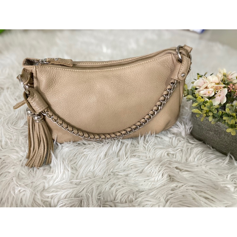 Preloved Shoulder bag Ensoen Full kulit asli