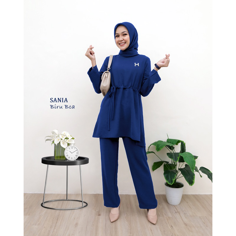 One Set SANIA  - Setelan terbaru by Hijab Mamah icis