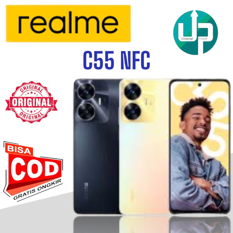 Realme C55 RAM 6/128GB &amp; 8/256GB - Garansi Resmi Realme Indonesia