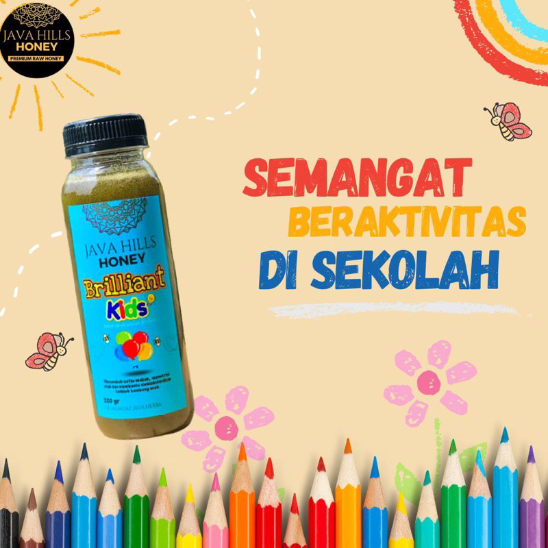 

madu Javahills honey varian brillian kids