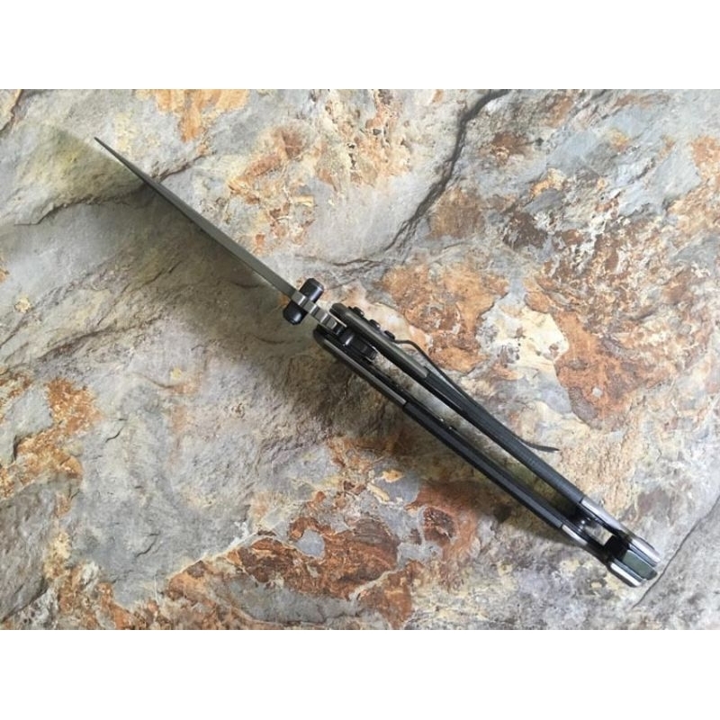 BROWNING Pisau Lipat Outdoor Portable Knife Survival Tool - 440C , pisau lipat camping premium outdoor survival
