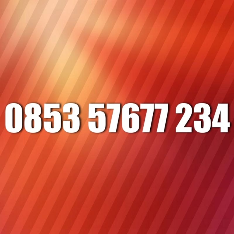 NOMOR - 0852 57677 234 - NOMER CANTIK - KARTU PERDANA TELKOMSEL AS 4G