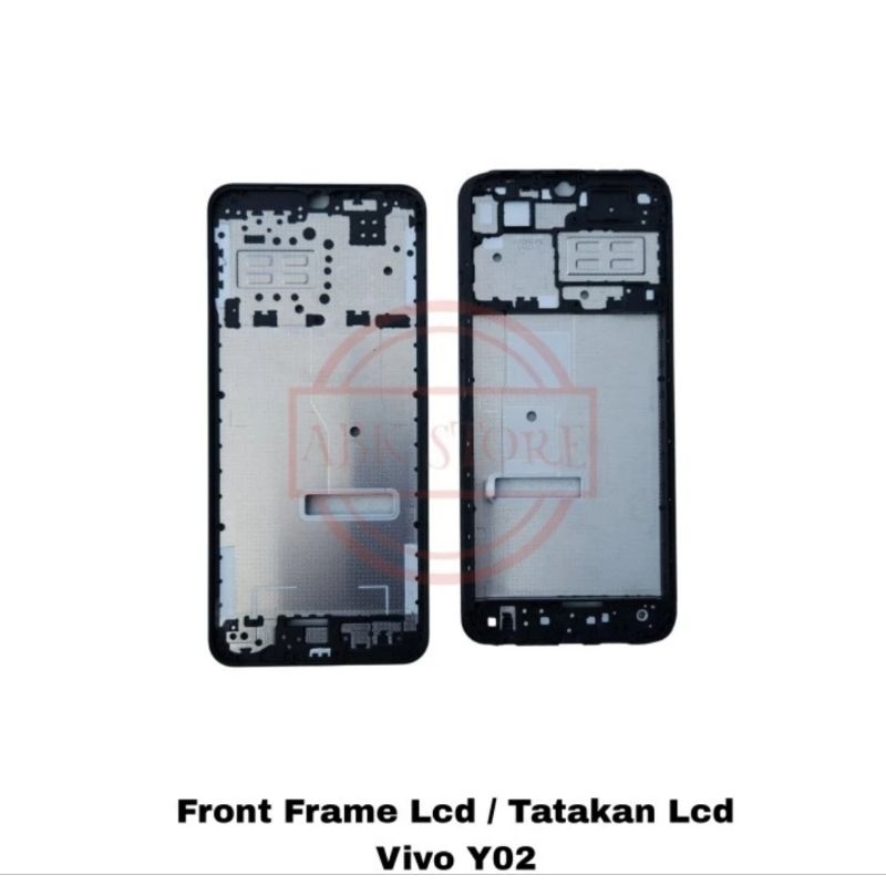 FRAME TULANG LCD VIVO Y02 2022 TATAKAN DUDUKAN LCD ORIGINAL