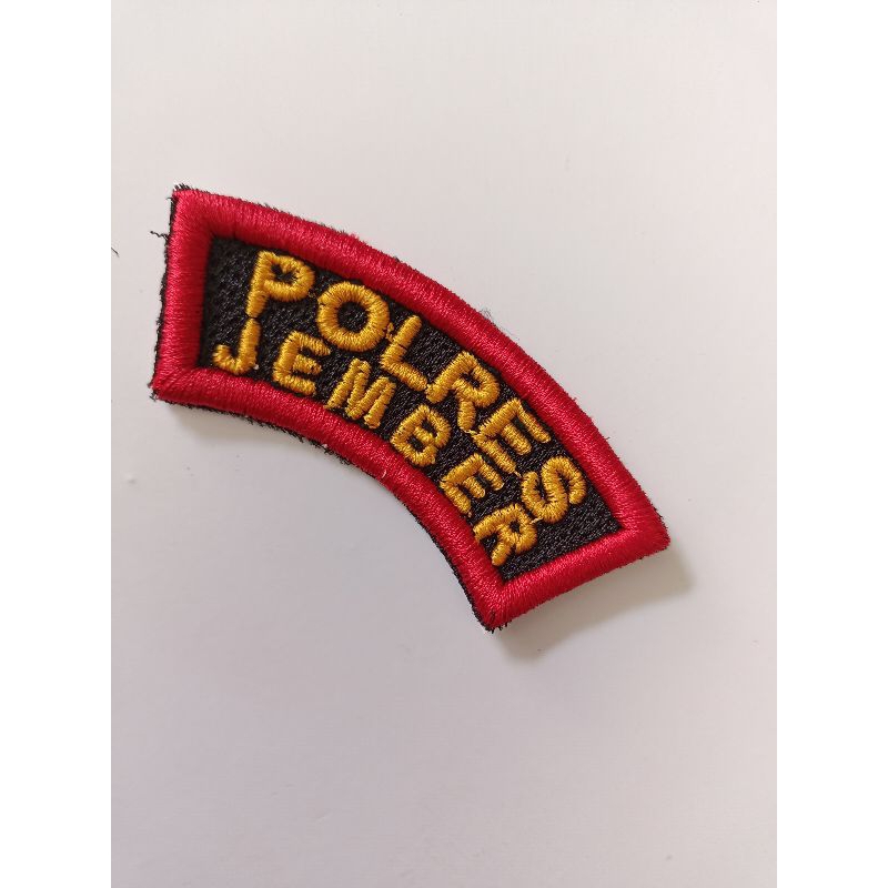 BED BORDIR 3D POLRES JEMBER TIMBUL