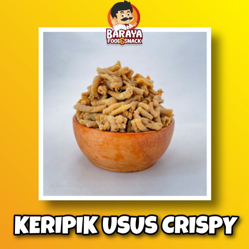 

Keripik Usus Crispy 60gr