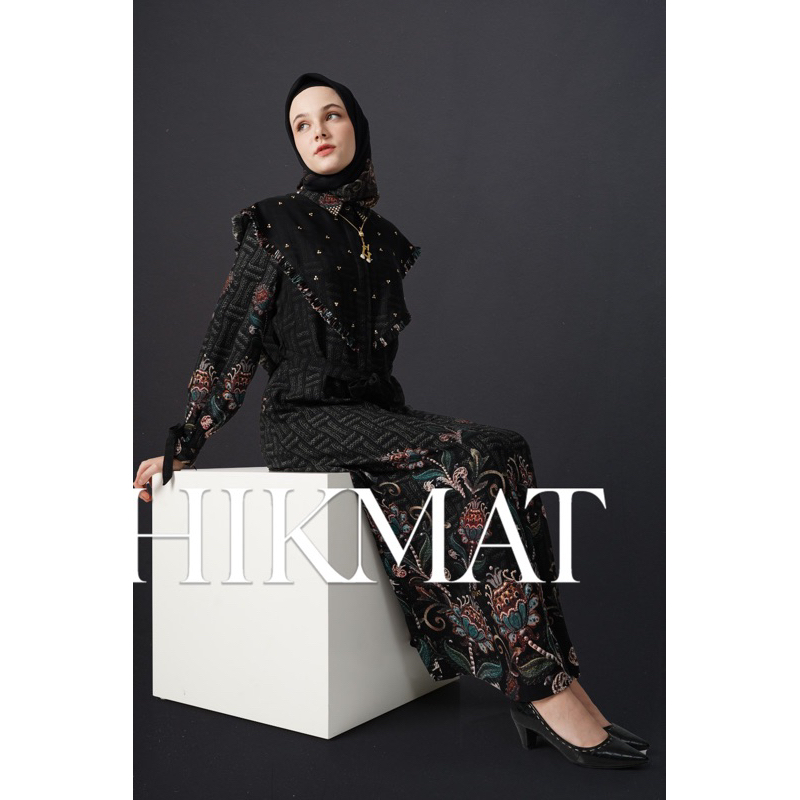 Baju muslim abaya gamis hikmat c6685-02