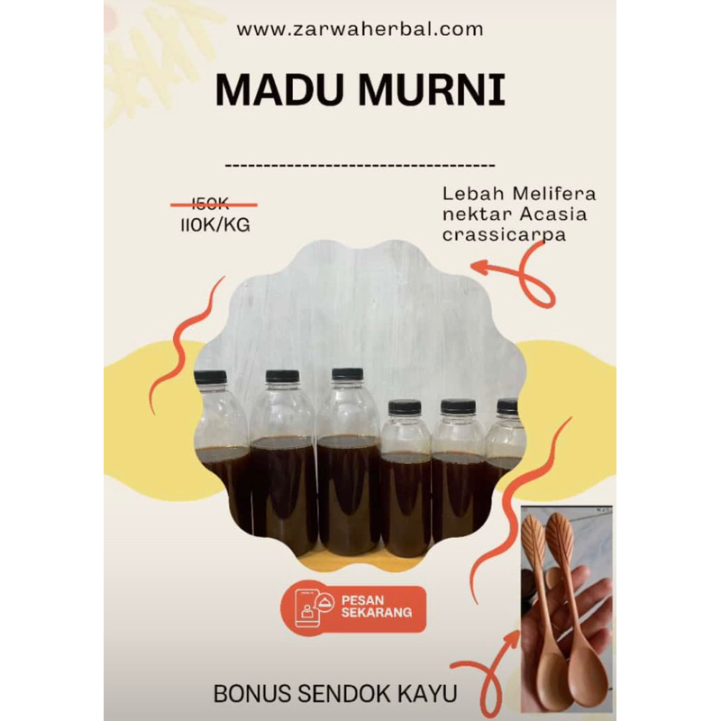 

madu murni lebah melifera