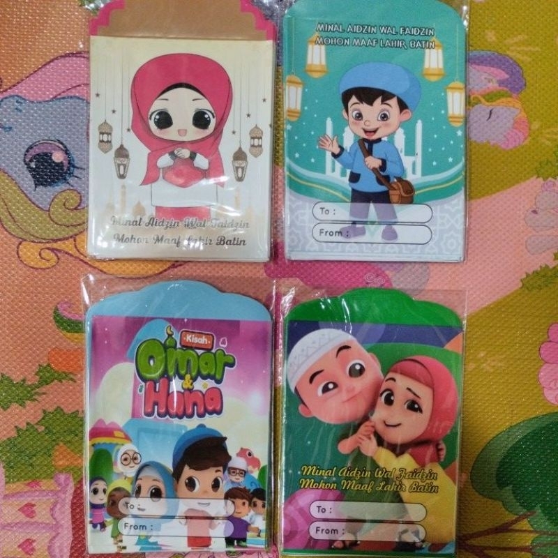 

amplop lebaran unik kartun