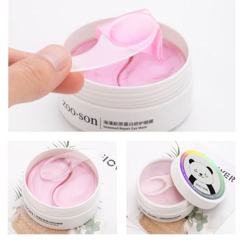 60pcs Collagen EYE MASK Eye Patches Collagen / MASKER Kantung Mata Panda isi 60pcs Original