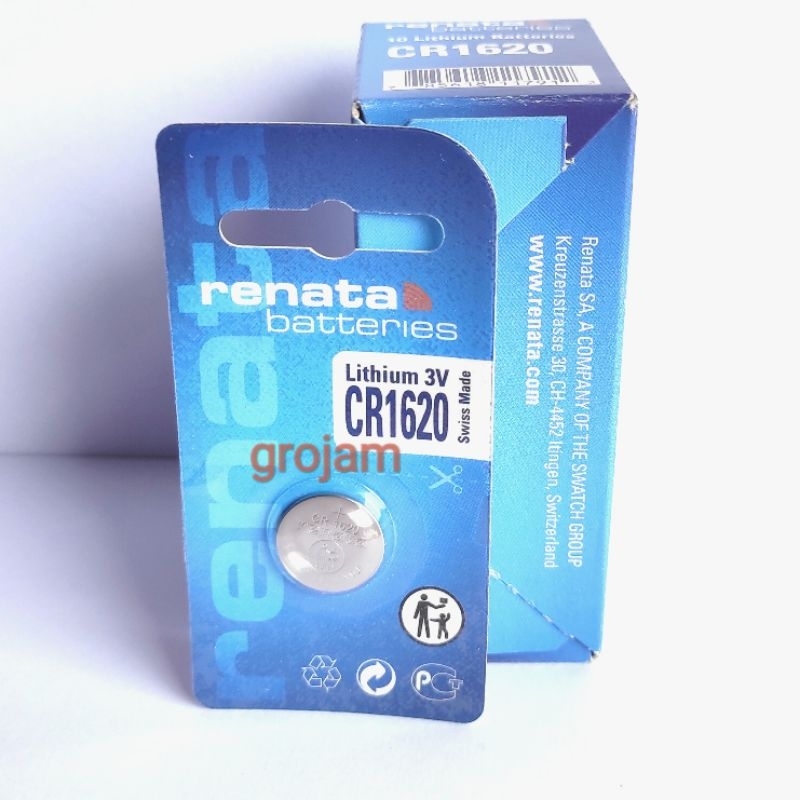 RENATA 1620 CR1620 1632 CR1632  1616 CR1616 BATERAI RENATA ORIGINAL