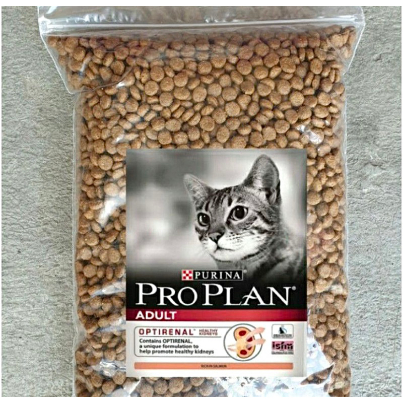 Makanan Kucing PROPLAN SALMON Dewasa Repack 1 Kg