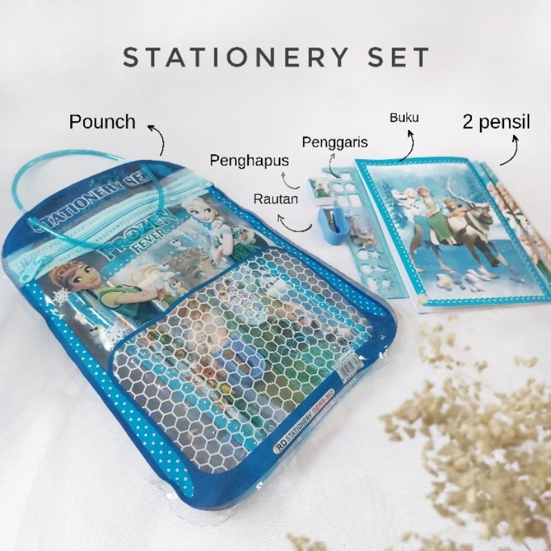

Stationery set Paket alat tulis set 7 in 1