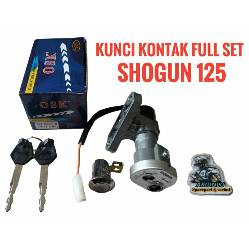 KUNCI KONTAK FULL SET SUZUKI SHOGUN 125/SMASH NEW