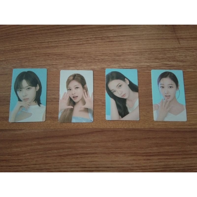 AESPA KARINA WINTER NINGNING GISELLE MEDIHEAL PHOTOCARD