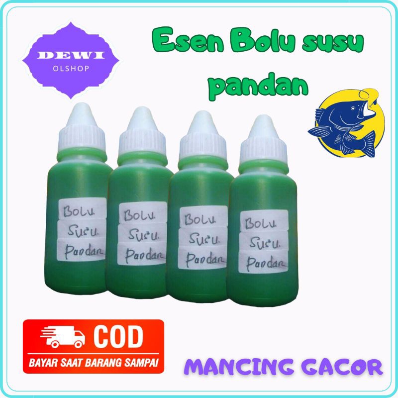 (Terlaris) Esen Bolu susu pandan / esen ikan mas oplosan