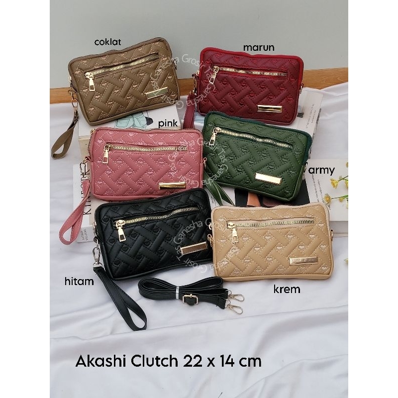 Akashi Clutch Wanita Fashion Korea