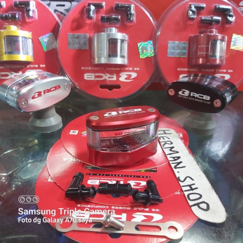 Tabung minyak rem rcb oval A2 / tabung minyak rem rcb bulat A1 A2 A3 / botol minyak rem rcb oval bul