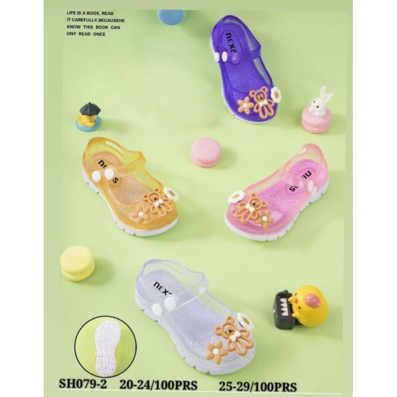 sepatu sandal anak perempuan Jelly NEXAS