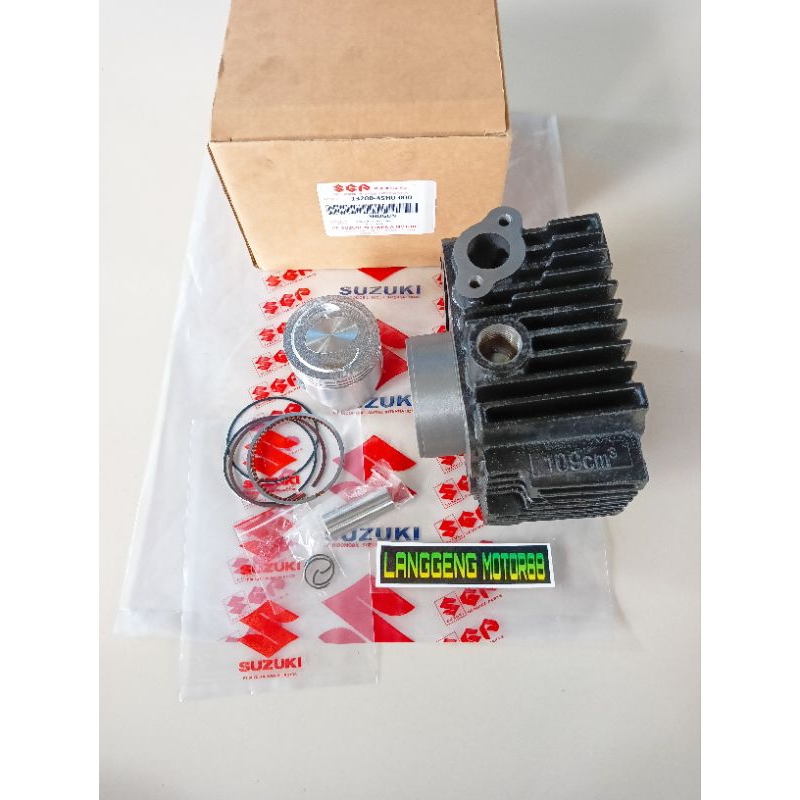 BLOK SEHER ASSY LENGKAP SUZUKI SHOGUN 110 R/SHOGUN KEBO 110/ORI