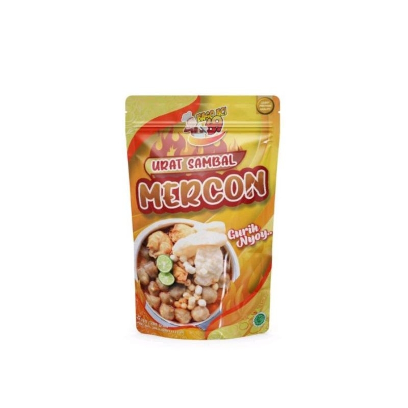 

Baso Aci sambal mercon