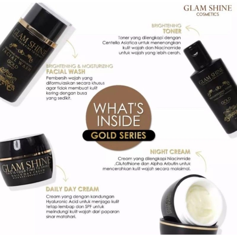 GLAMSHINE PAKET GOLD SERIES