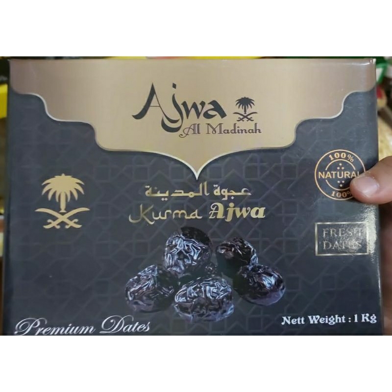 

Kurma Ajwa Al Madinah 1 Kg Premium