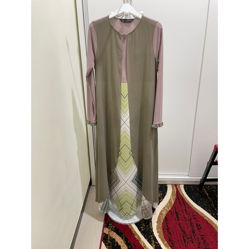 sisesa dres syari preloved