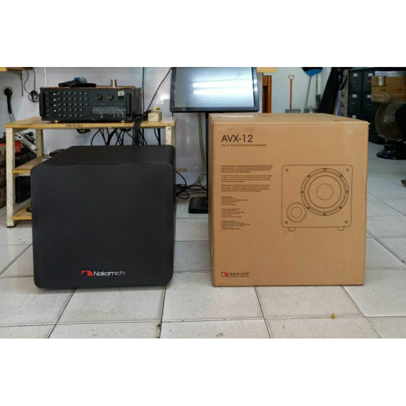 Nakamichi AVX12 karoeke subwofer aktip12 inch Avx12 original