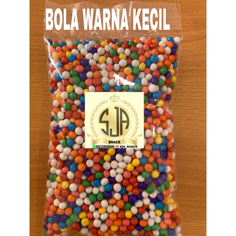 

BOLA WARNA WARNI KECIL DUO 500gr