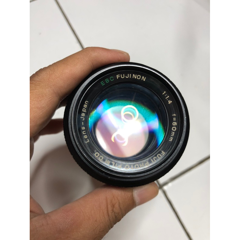 Lensa Manual EBC-Fujinon 50mm f1.4 mount M42