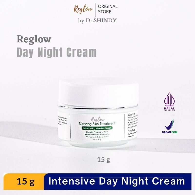 Reglow Rejuvenating Intensive Cream Siang Malam by dr.Shindy Putri Perawatan Kulit 15 g