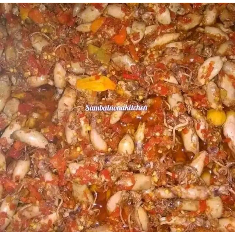 

sambal baby cumi