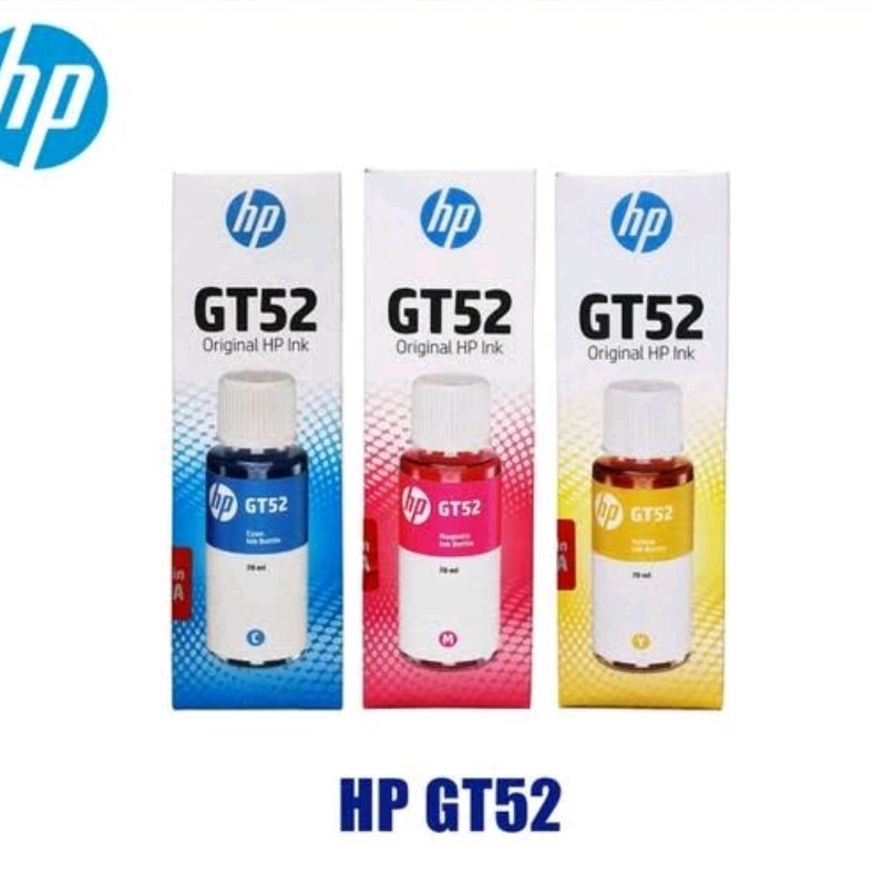 Tinta HP GT 52 Colour 70 ml untuk HP DeskJet GT 5810 GT5820 HP 115 HP 315 HP 415 HP 615