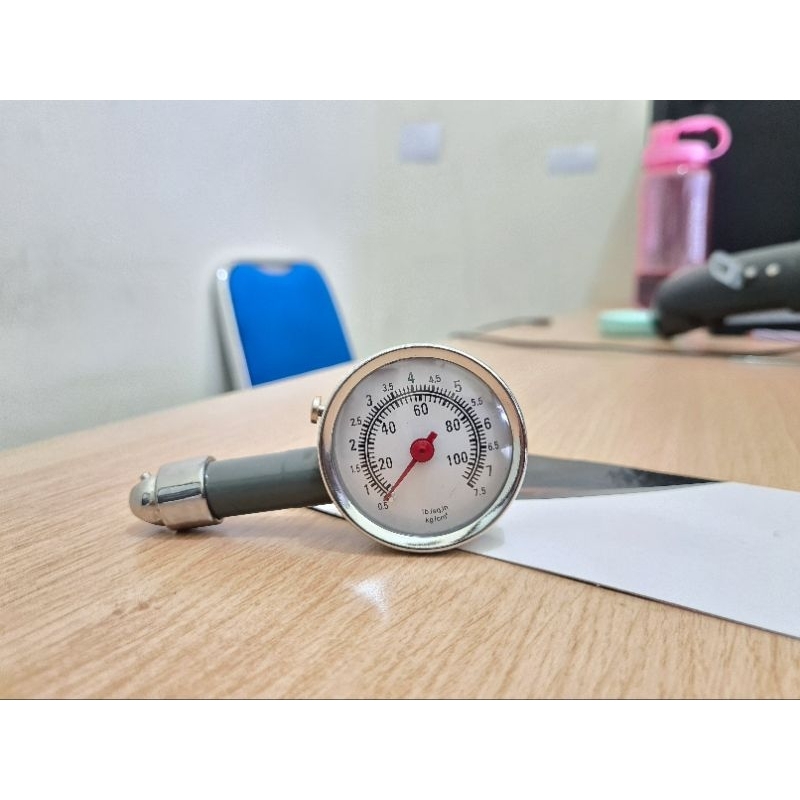 ALAT PENGUKUR TEKANAN ANGIN BAN MOTOR MOBIL SEPEDA ALAT UKUR TEKANAN BAN TIRE PRESSURE GAUGE PROFESSIONAL