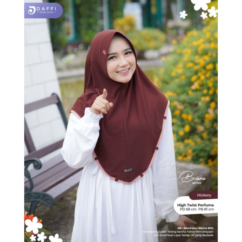 Bergo Briana / Jilbab Instan Briana