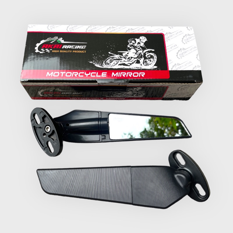 Spion Winglet Cocok Untuk Motor Zx25R Ninja250 Cbr250 R15 Xmax Nmax