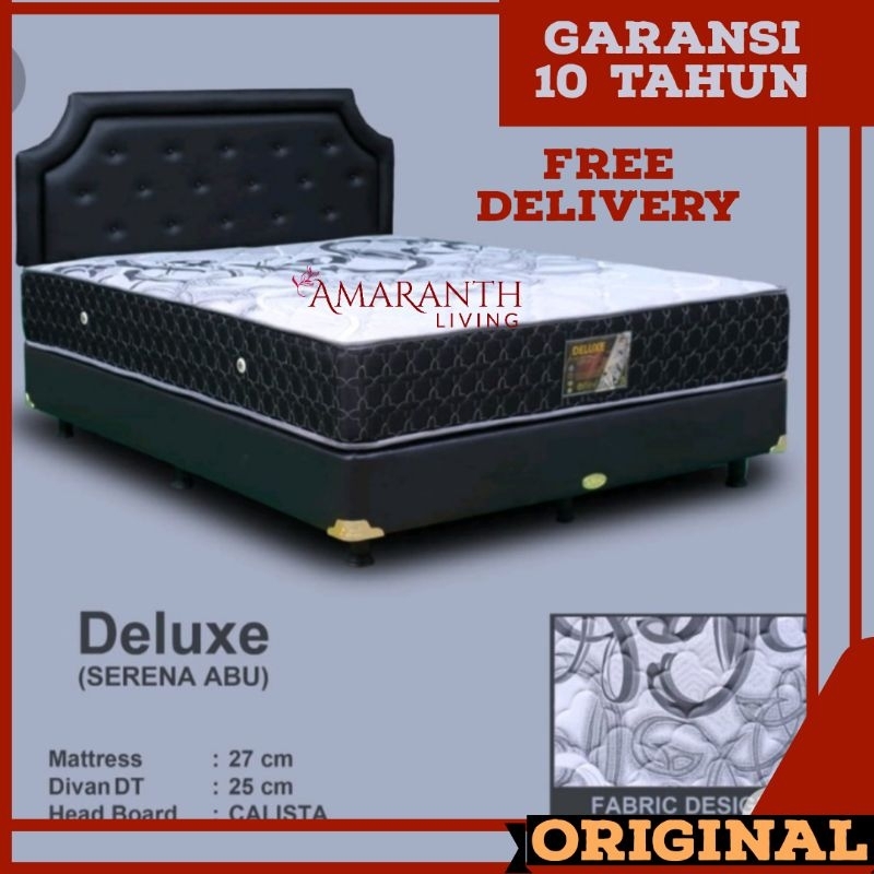 kasur central springbed deluxe matras deluxe spring bed kasur per berkualitas kasur per bonnel full 