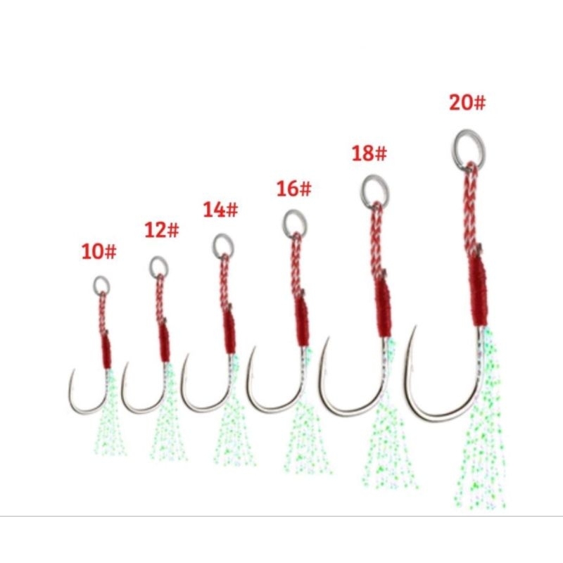 Assist Hook Jig kail assist Jig Single Assist Double Assist Hook