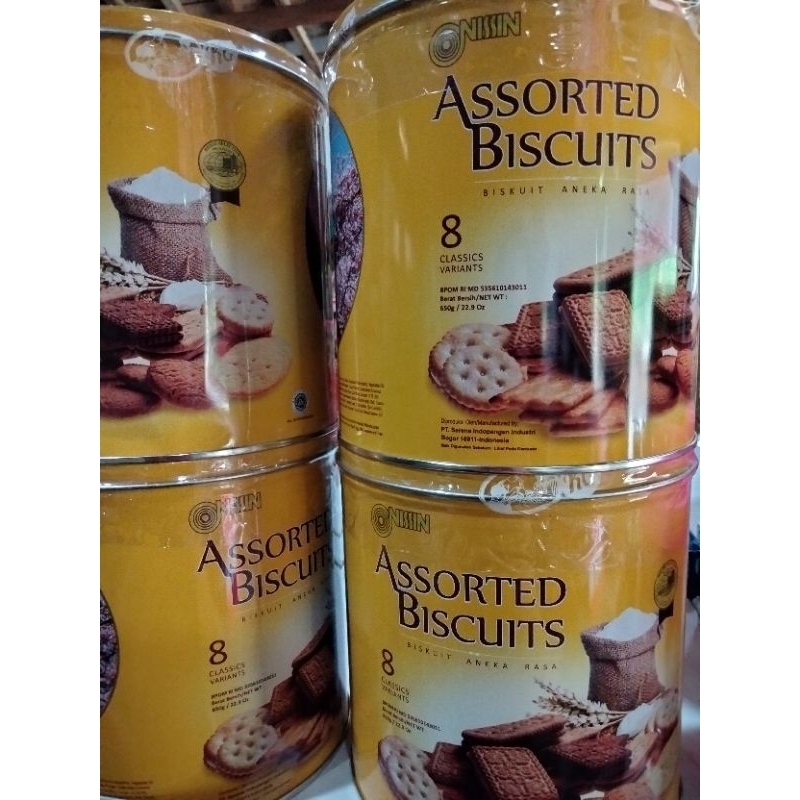 

NISSIN ASSORTED BISKUIT 650G