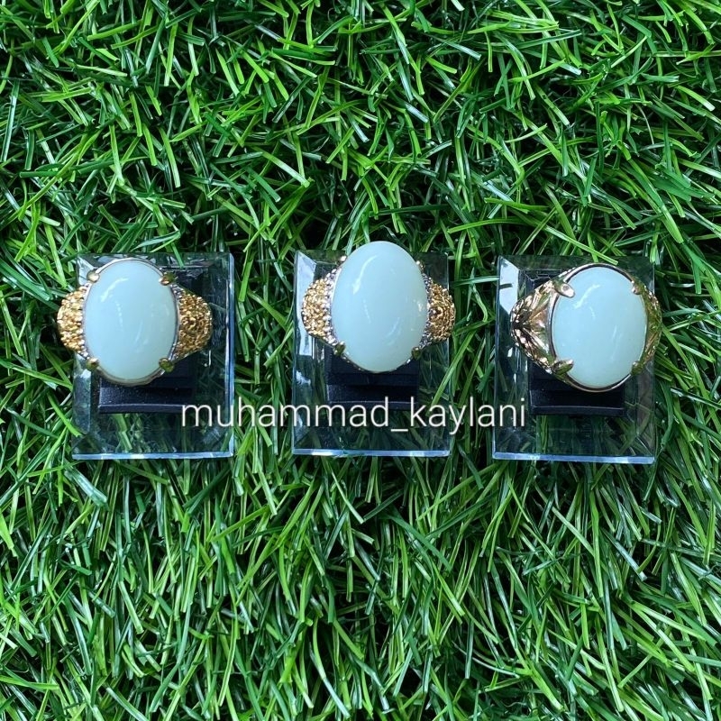 cincin batu akik fosfor (N)