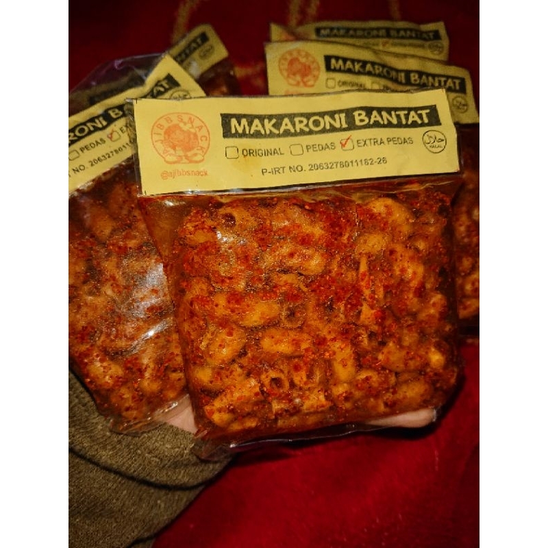 

MAKRONI BANTET EXTRA PEDAS 3PCS