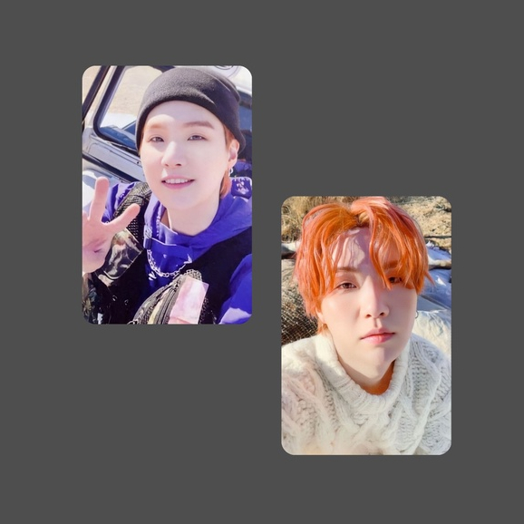 PC PHOTOCARD ME MYSELF AND SUGA 'WHOLLY OR WHOLE ME' UNOFF